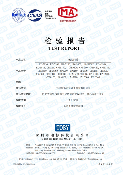 网桥检测报告